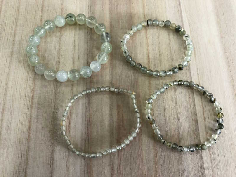 Pulsera Prehnita bola